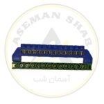 ترمینال نول و ارت 12 پیچ برنجی روکش دار